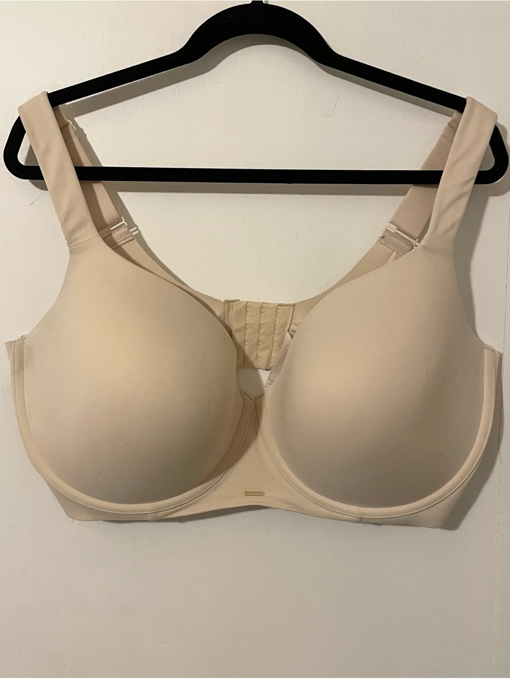 Cacique Cream Nude Lightly Lined Balconette Bra Plus Size 42H
